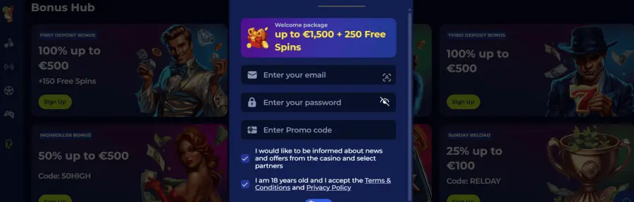 Ivy bet bonus